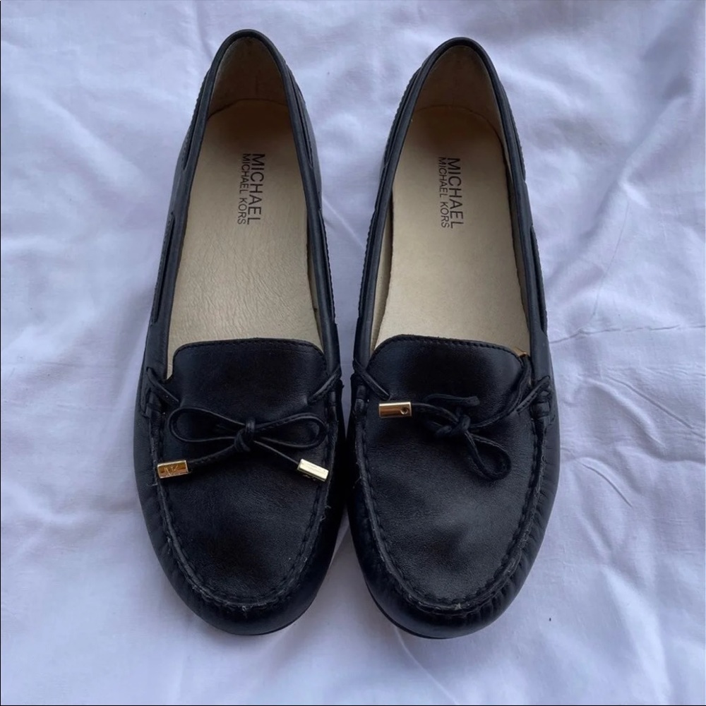 Michael Kors Black Loafers size 8.5